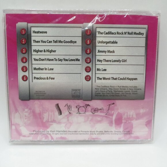 Rock Roll and Remember by The Cadillacs CD New Sealed 2003 - Picture 2 of 3